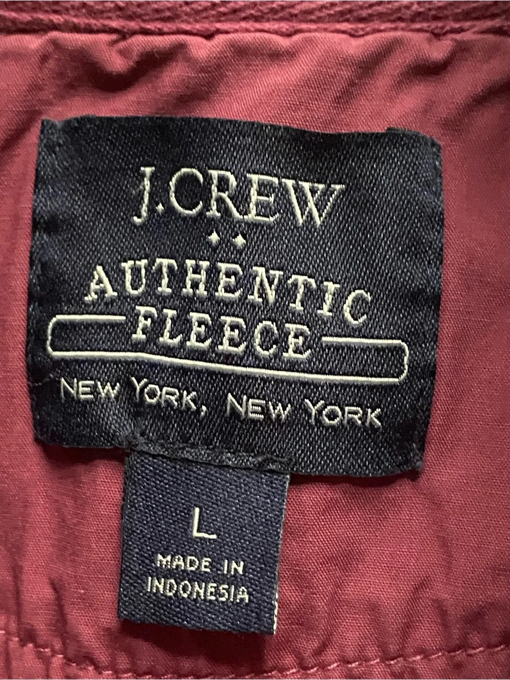 J. Crew Men's Long-Sleeve Henley in Dusty Rose